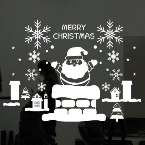 cr036-굴뚝위산타_크리스마스스티커