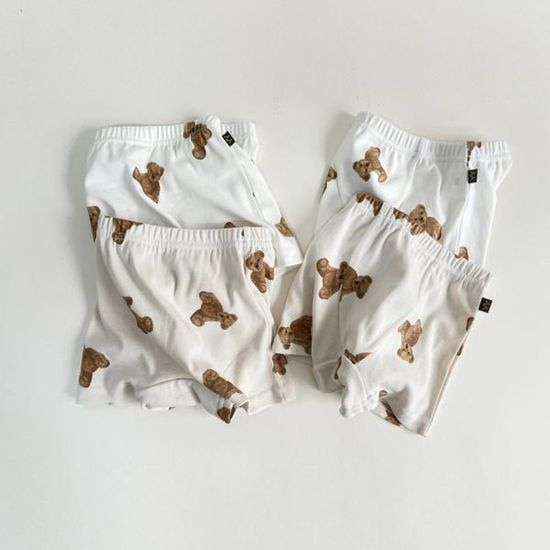 [2종]베어사각팬티