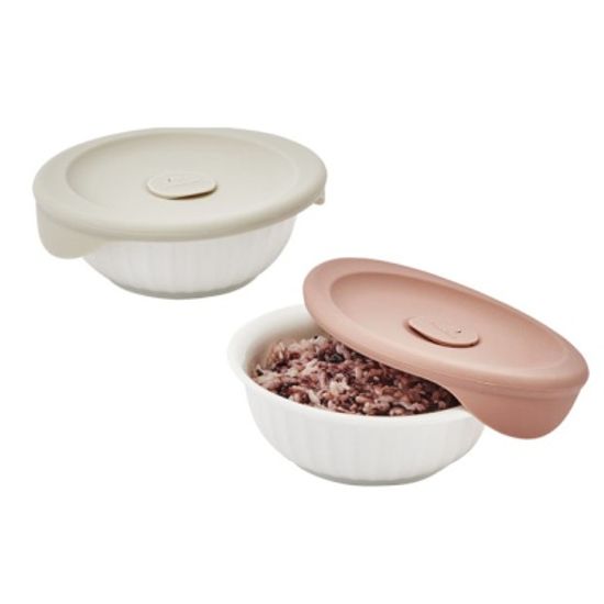 락앤락 바로한끼 도자기 밥용기 355ml 2개세트