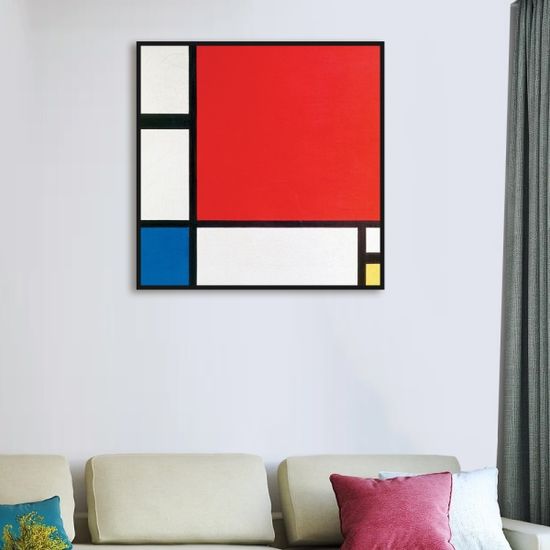 [더벨라] 몬드리안 - 빨강, 파랑, 노랑의 구성