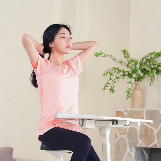 루나랩 홈트레이닝 슬림바이크 (테이블형)