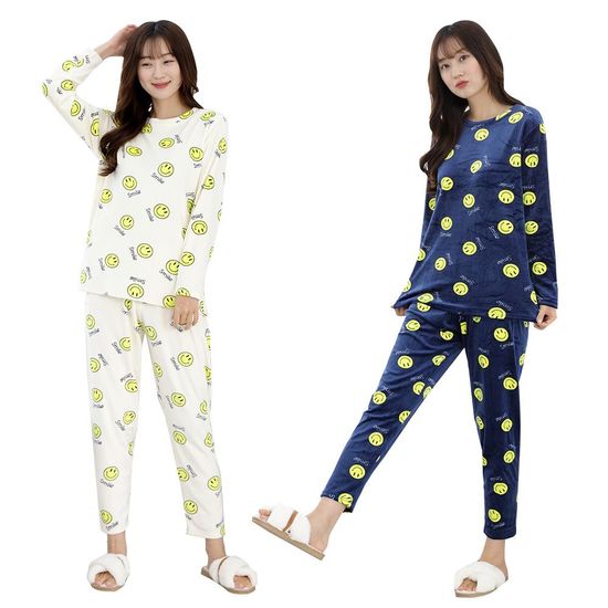 여성 강아지 스마일 울트라 밍크 수면 겨울(WD5FF11)