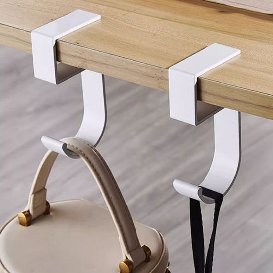 가방걸이 책상가방 거치대 책가방 걸이 화이트 E480