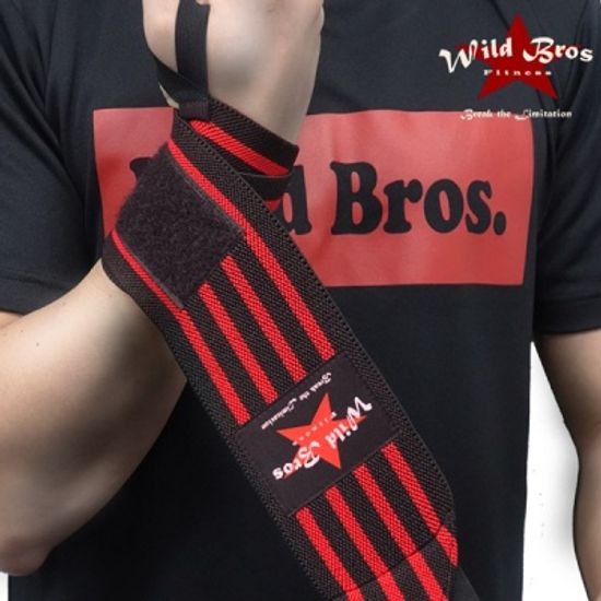 와일드브로스 헬스 손목 보호대 스트랩 1쌍