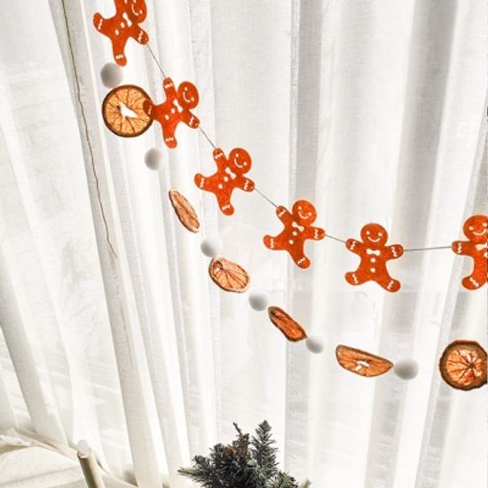 미니 진저맨 쿠키 가랜드