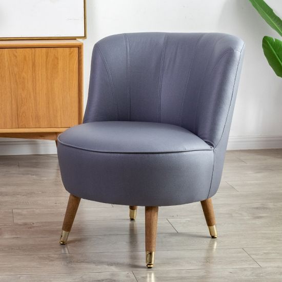 유럽풍 등받이 거실 소파의자 (그레이)