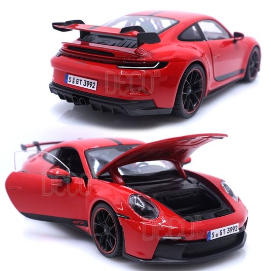 1:18 마이스토 포르쉐 911 GT3 스트라이프 레드 