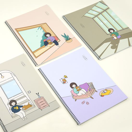 핑크풋 보리야누나야따듯한원링노트