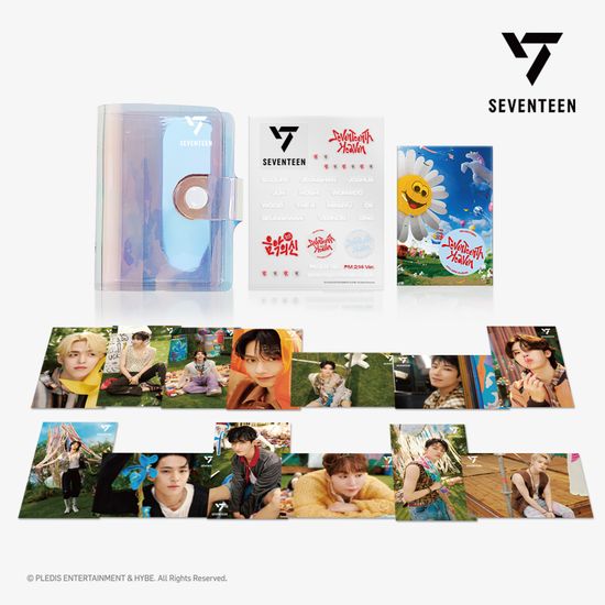 세븐틴 HEAVEN PM 2:14 렌티큘러 미니카드&바인더
