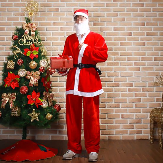 [도토로] 고급형산타복장(남성용) 크리스마스이벤트복