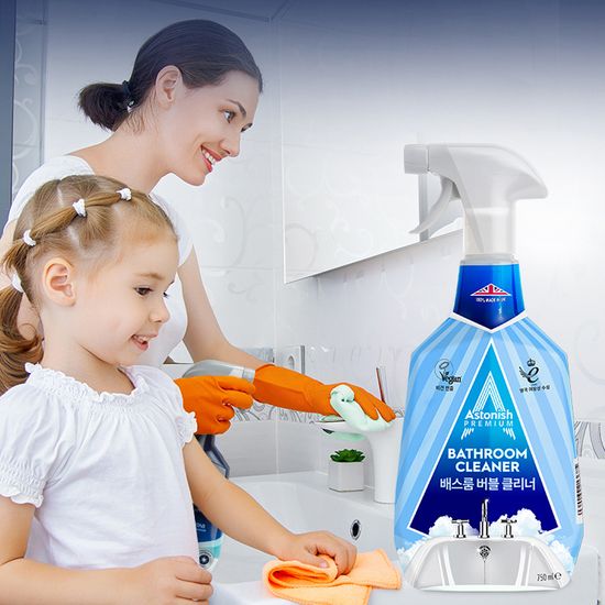 아스토니쉬 욕실청소 버블 배스룸 클리너 750ml