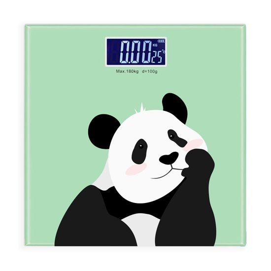 노바리빙 LCD 캐릭터 체중계 고래 판다 동물 유아용