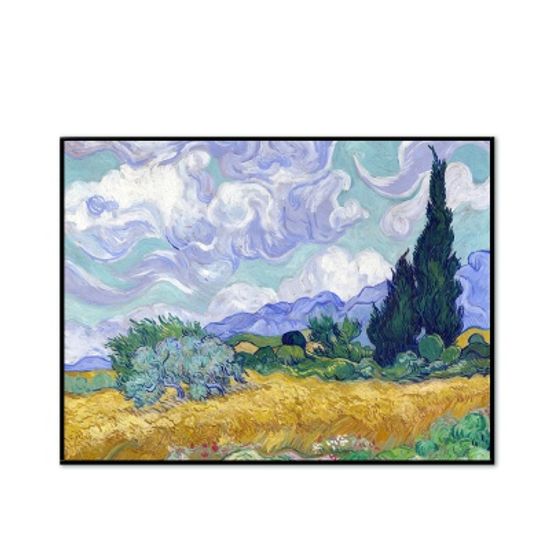 [THE BELLA] 고흐 - 사이프러스 나무가 있는 밀밭 Wheat Field with Cypresses