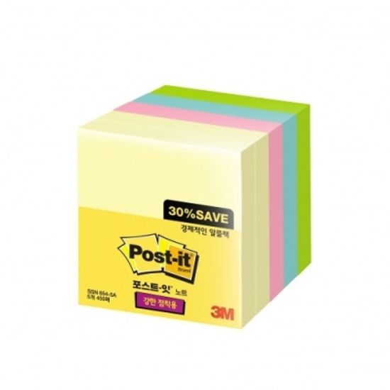 [3M] 포스트잇 654SSN-5A 알뜰팩 [개/1] 378874