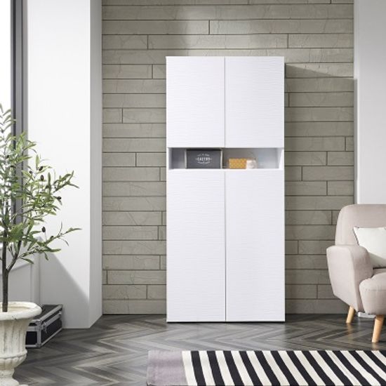 카나 웨이브 키큰 수납 신발장 800 (착불)