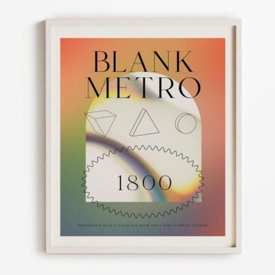 Blank Metro 홈데코 액자