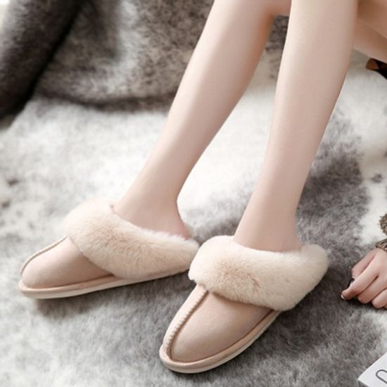 럭셔리 포근 퍼슬리퍼 털실내화