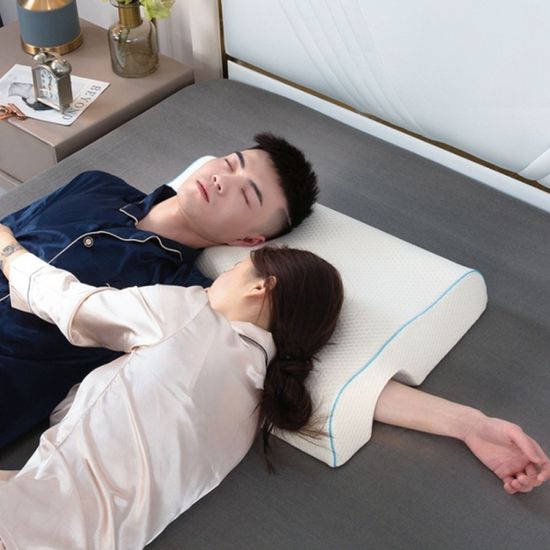 2인용 메모리폼 커플 팔베개 왼팔 옆잠베개