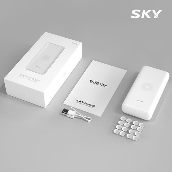 스카이 필 고속충전 무선 보조배터리 20000mAh WX20