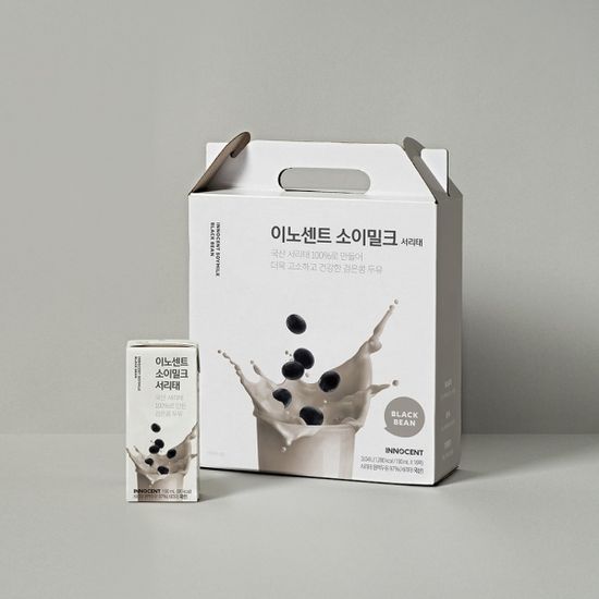 [1+1]국산 검은콩 100% 소이밀크 서리태(총32팩)