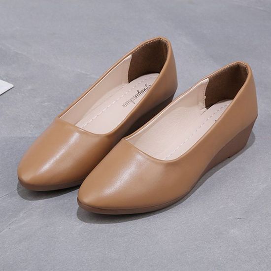 여성 오피스 웨지힐 스타일 경량 단화 구두(WE7796C)