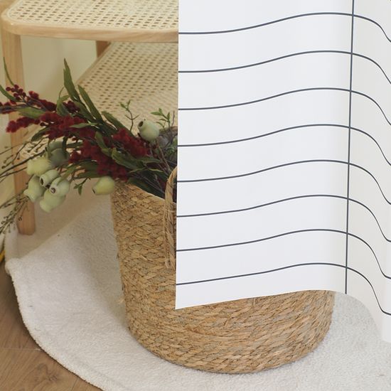 위켄트 스트레이트 국내 제작 욕실 방수 샤워 커튼