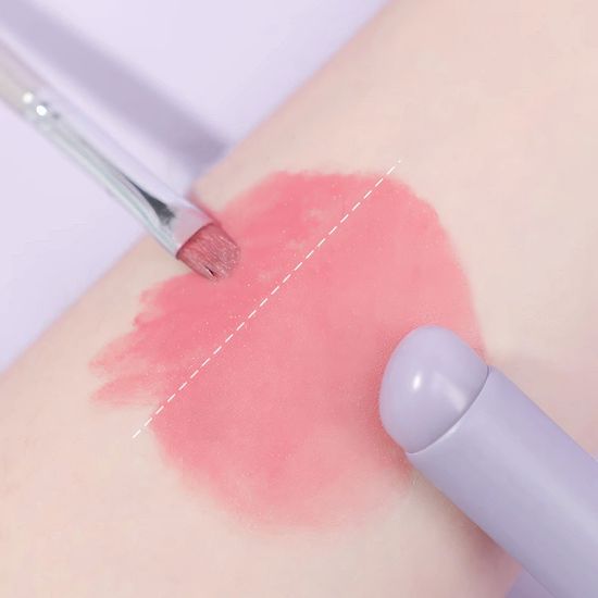 실리콘 립브러쉬 휴대용 미니 젤리 립 브러시 핑거팁