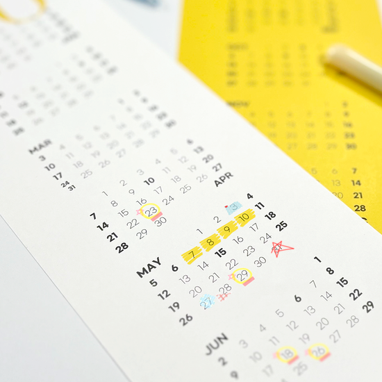 2026년 미니 달력 세트 