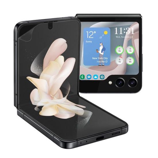 오하이 갤럭시 Z플립5 지문방지필름 세트