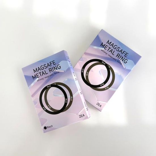 올지 초슬림 맥세이프링 2p 세트 스티커 자석 링