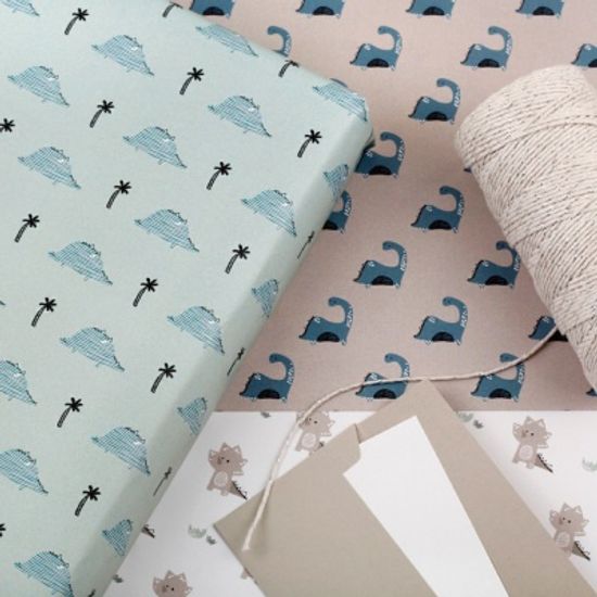 [기성]포장지 쥬라기월드