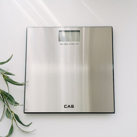 [CAS] 가정용 디지털 체중계 스텐레스 HE-66