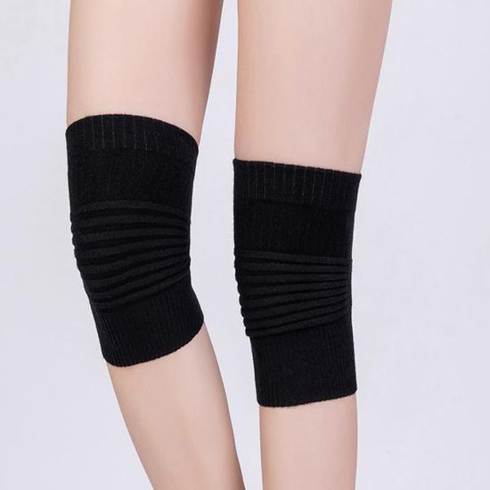 소프트쉘 보온 무릎워머(M) 방한 무릎 토시 블랙