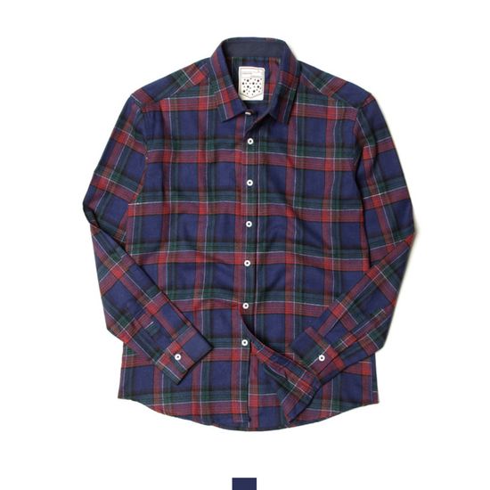 빅사이즈 기모 체크 남방 긴팔 캐주얼 데일리 셔츠