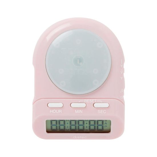 아트박스 핑크 드레텍 스탑워치