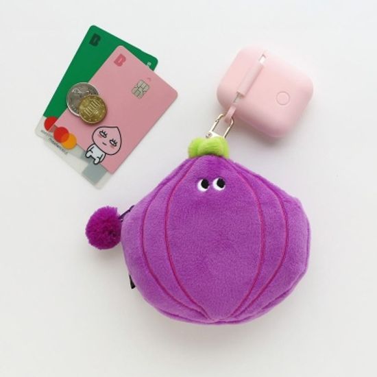 핑크풋 양파 동전지갑