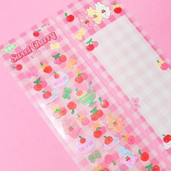영롱한 Sweet Cherry 칼선 스티커