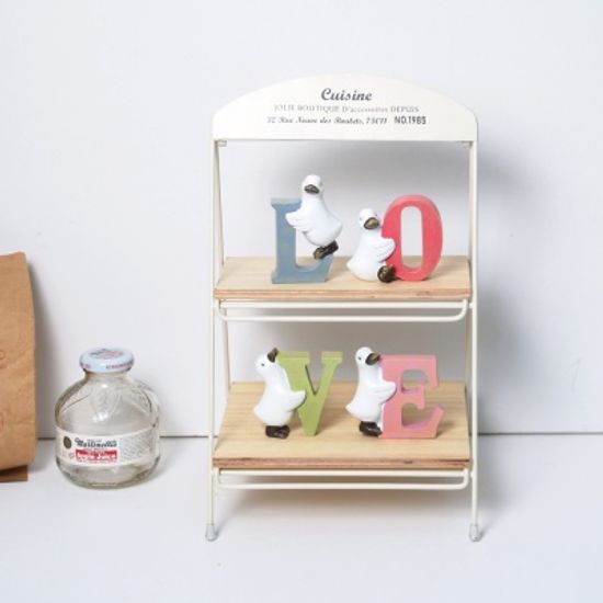 NEW 오리 LOVE 이니셜 소품 