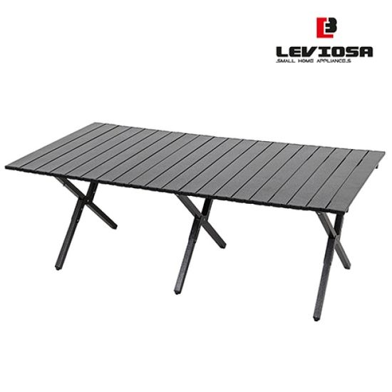 레비오사 캠핑 롤 테이블 LECR-120BK
