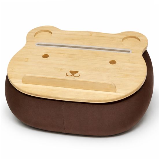 힐링베어 쿠션테이블 프리미엄 3세대 딥브라운