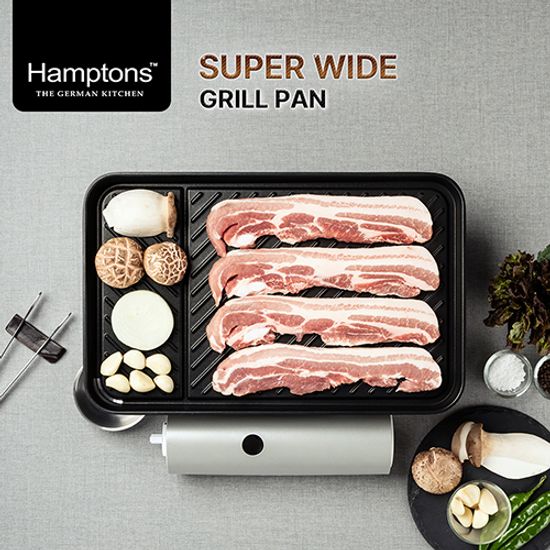 햄튼 수퍼와이드 고기불판 그릴팬 HT-WGP 40x24cm