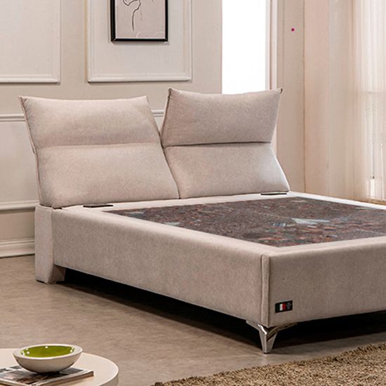 [건강한수면] 전자파차단 온돌침대 (퀸) 칠보석 HM039