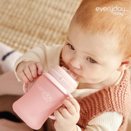 [에브리데이베이비] 파스텔 유리젖병 / 빨대컵 240ml