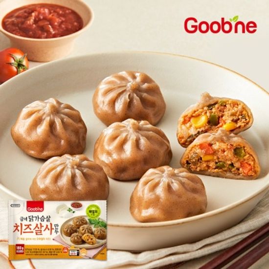 [굽네] 닭가슴살 치즈살사만두