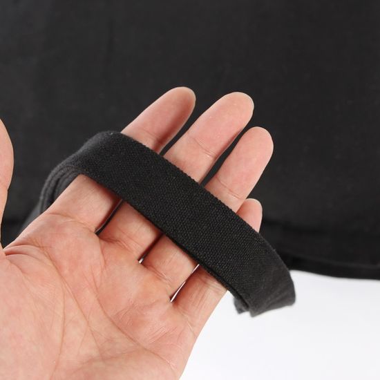 캔버스 포켓 에코백(블랙)/지퍼에코백 가방만들기