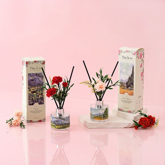 디스이즈명화 카네이션 디퓨저 선물120ml+쇼핑백 포함