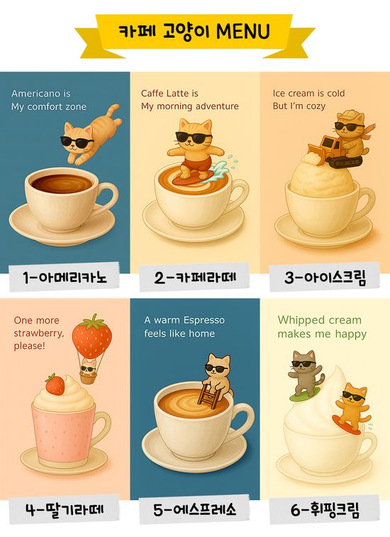 카페 고양이 인테리어 그림 거실 액자 팝아트 선물