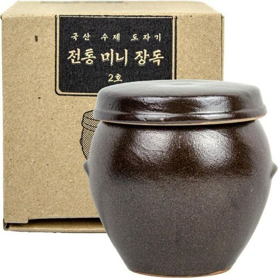 국산 수제도자기 전통 미니장독대 2호(WFJYFQ5)