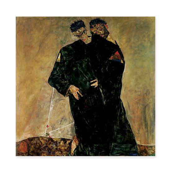 쉴레 - 은둔자들 The Heremits, 캔버스액자