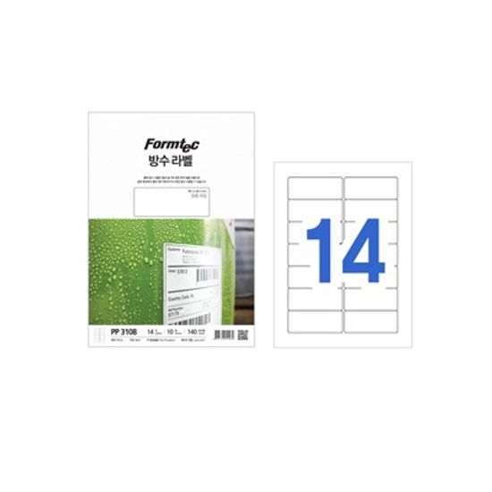폼텍 레이저용 방수라벨/PP-3108